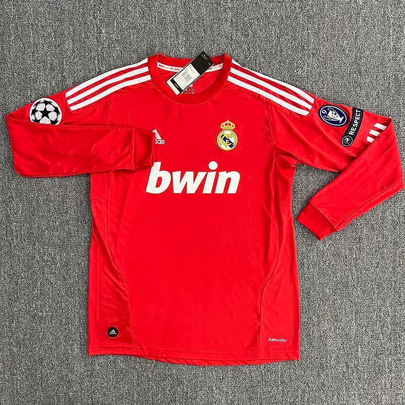 Maillot rétro Real Madrid Third - Manches longues 11/12