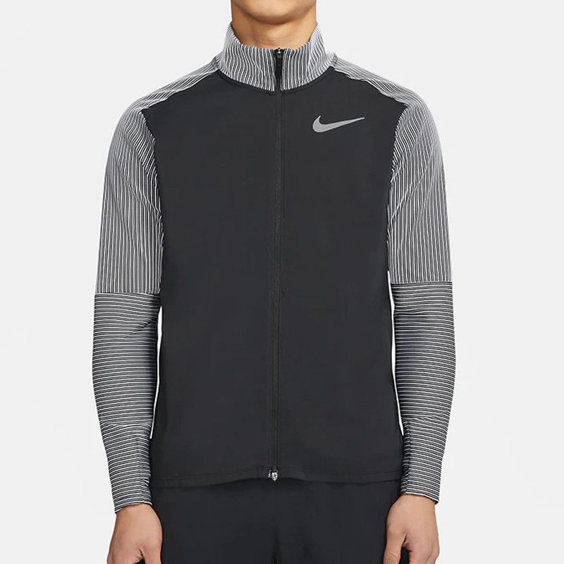 Nike running fast hybrid black shirt