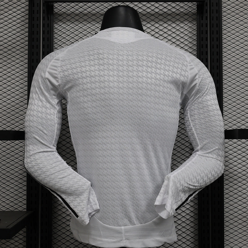 Real Madrid Casa 24/25 - Versione Giocatore Maniche Lunghe