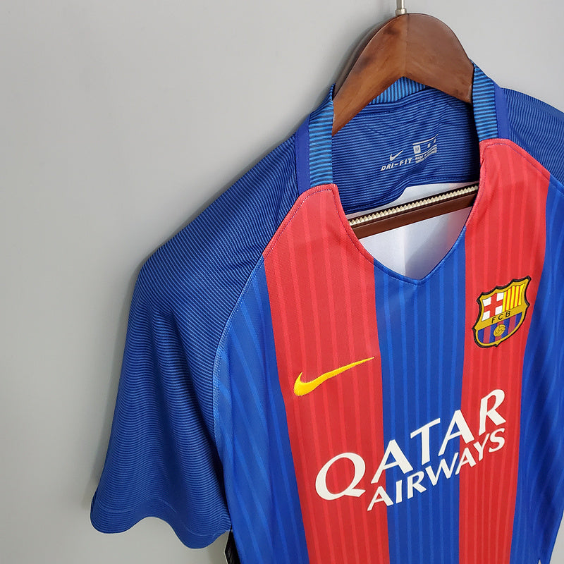 Rétro Barcelone Domicile 16/17