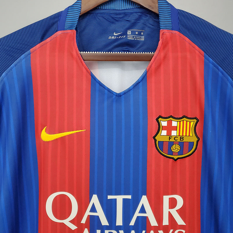 Rétro Barcelone Domicile 16/17