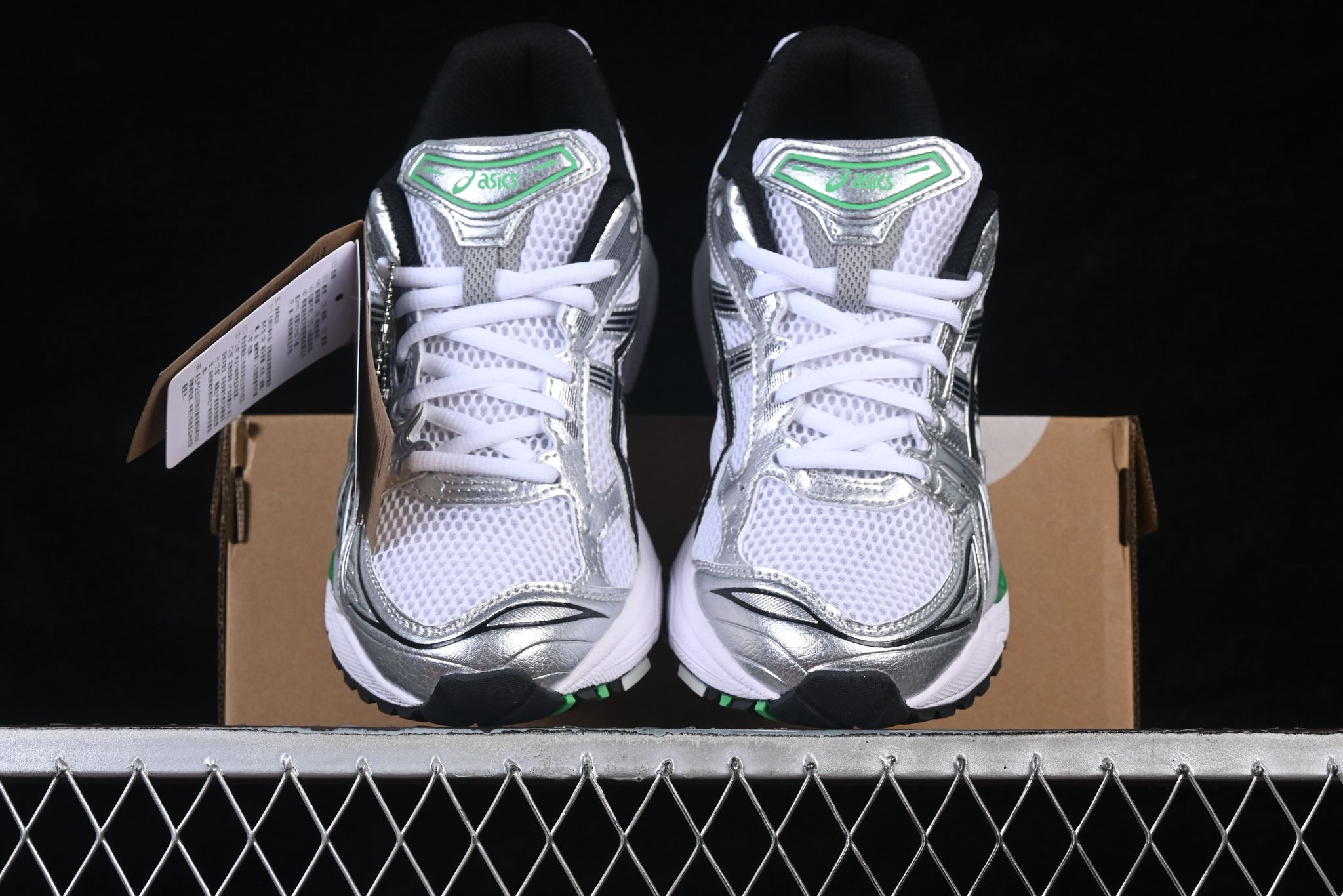 Kayano 14 Grey and Green