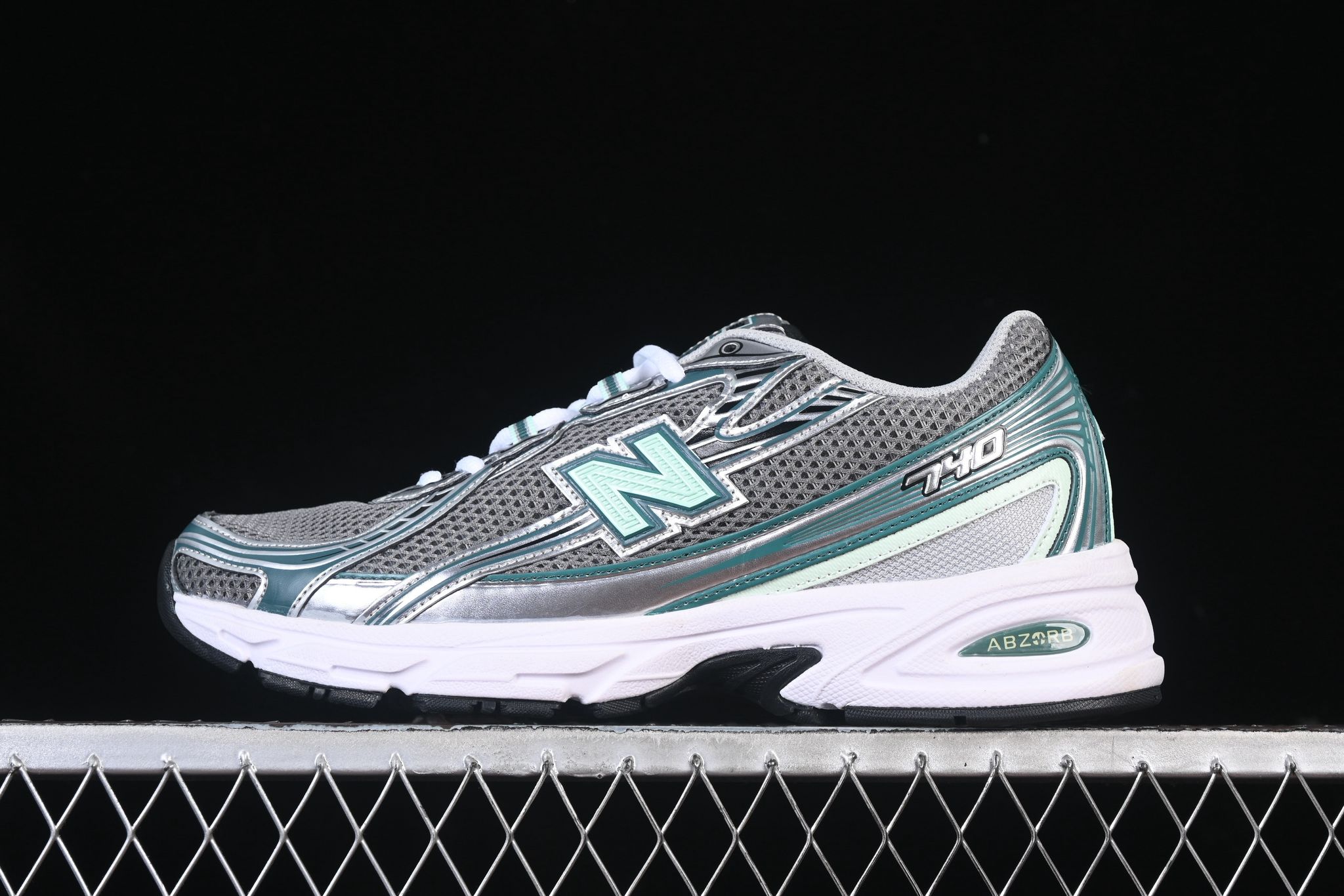 NB 740 Grey and Green