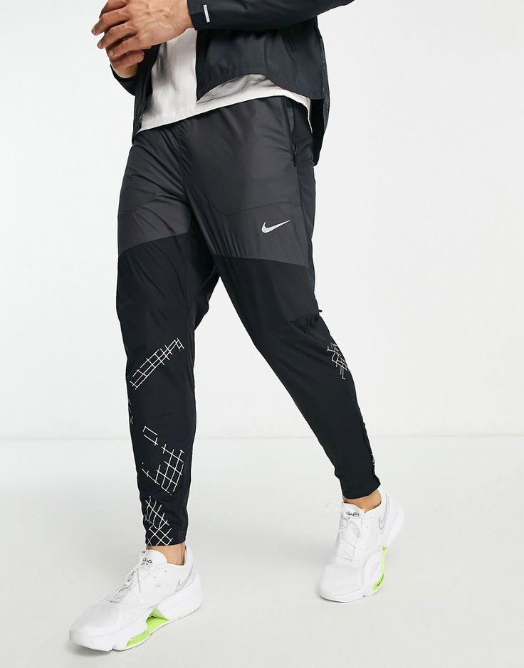 Nike running division black pants