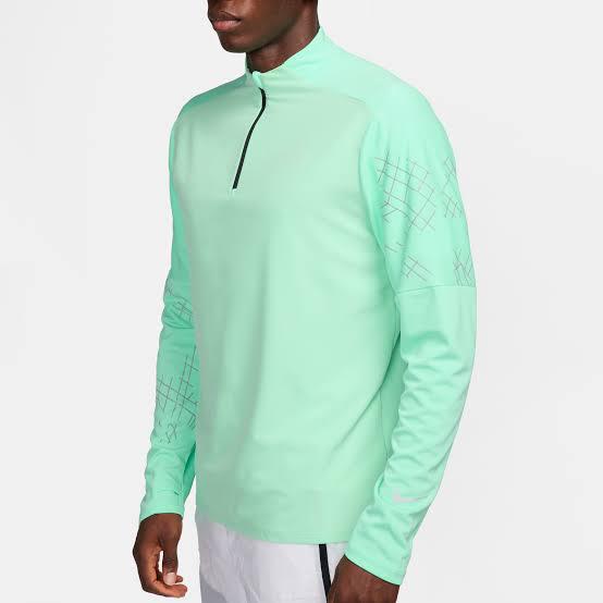 Nike running division green shirt
