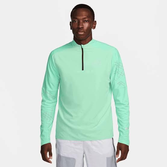 Nike running division green shirt