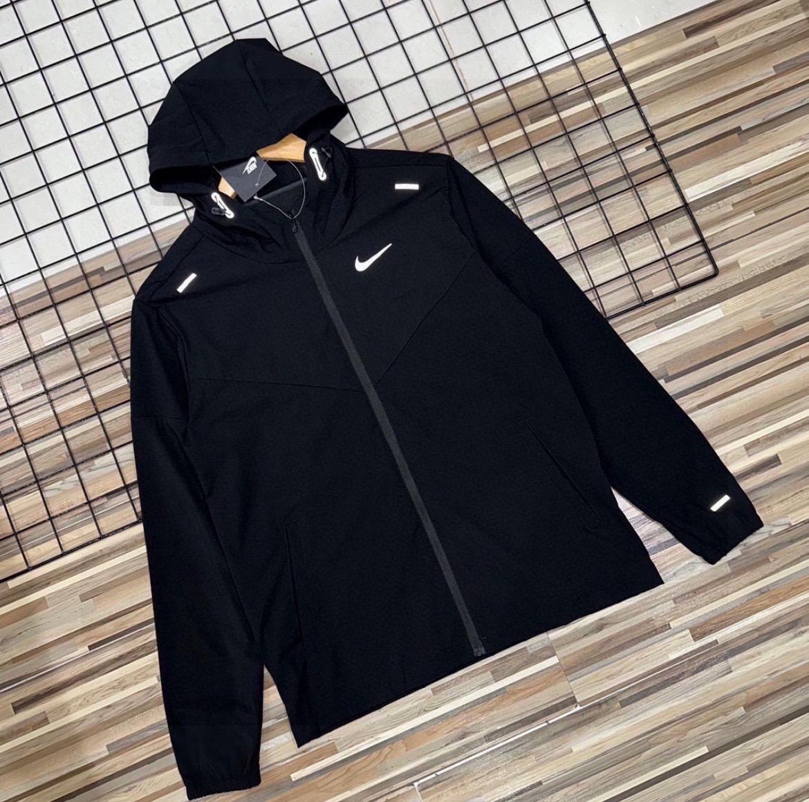 Nike running black jacket