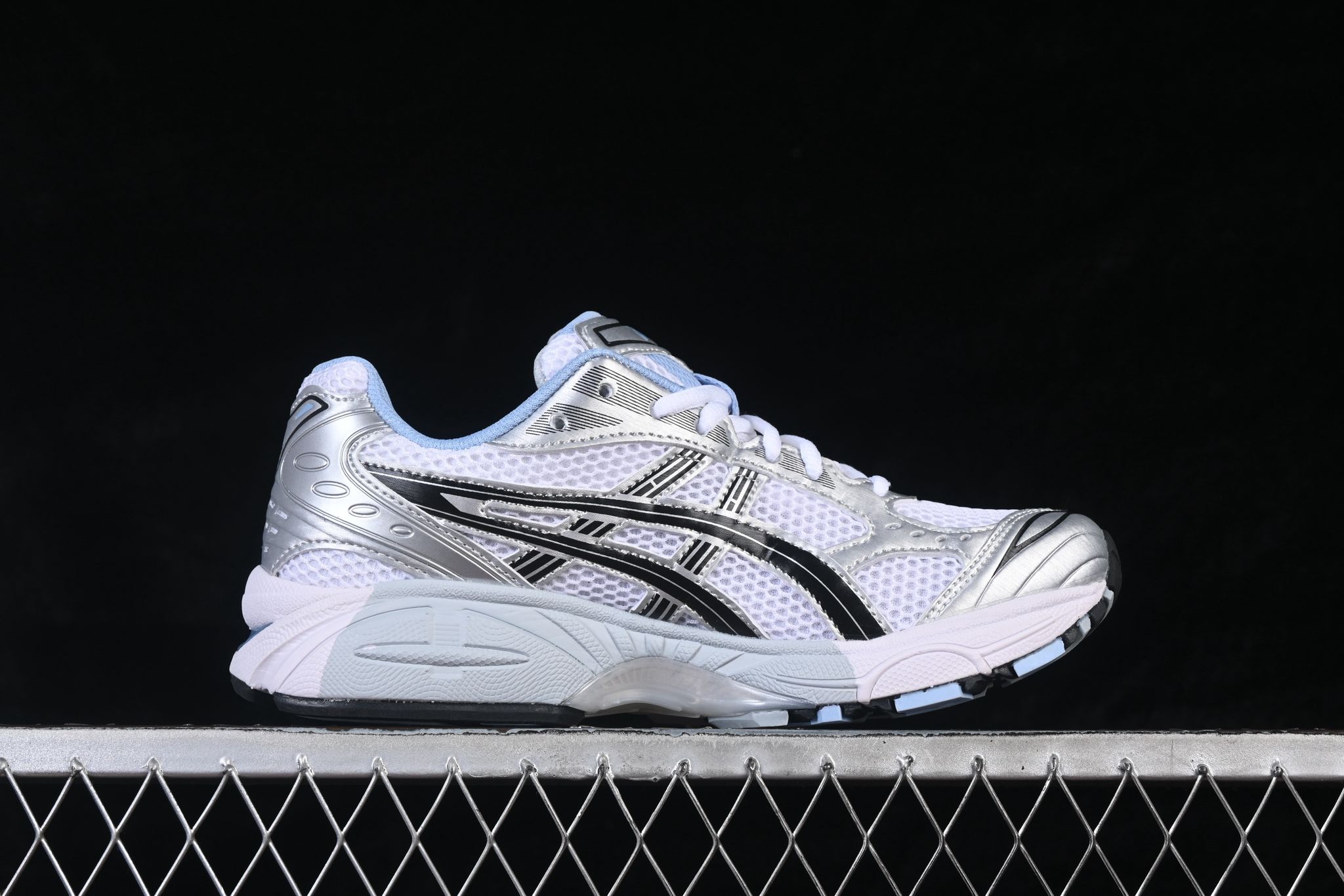 Kayano 14 White and Blue